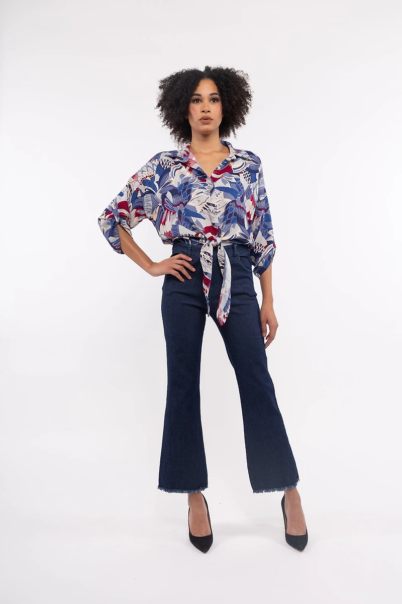 Women’s Woven Long Sleeve Shirt | M