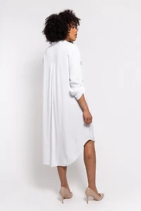 Women's Woven Long Sleeve Shirt | M Made Italy