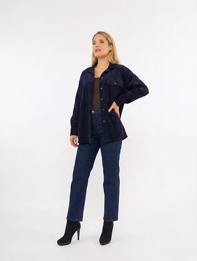 Women’s Woven Long Sleeve Shirt | M