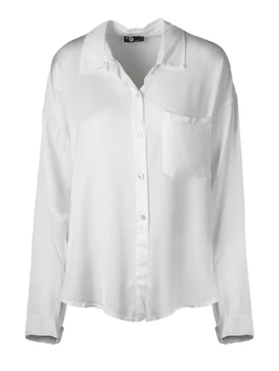 M Made Italy – Chemise tissée pour femme