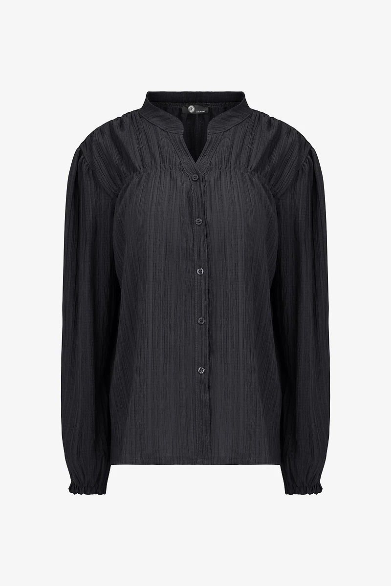 Women's Woven Button Down Shirt | M