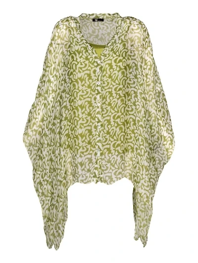M Made Italy – Chemise tissée pour femme Combo vert