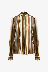 Women's Woven Button-Down Shirt | M
