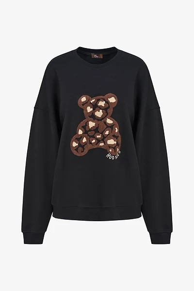 Leopard Bear Sweatshirt | Ema&Carla