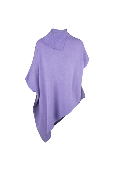 Women's Knit Poncho | M