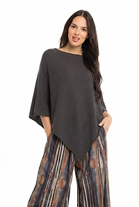 Women’s Knit Poncho | M