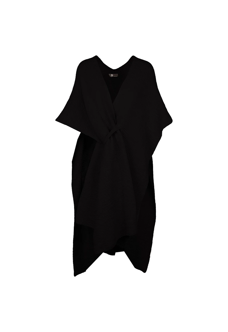 Women’s Knit Poncho | M