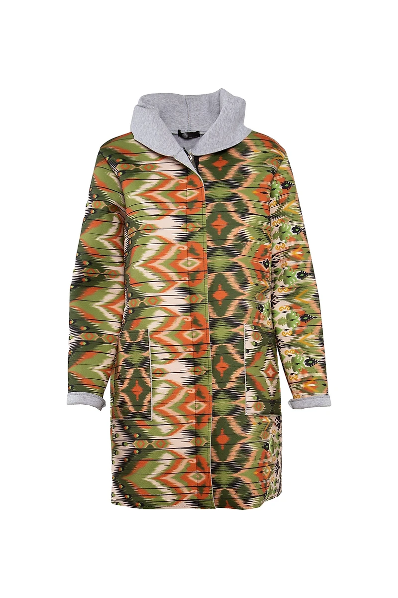 Women’s Knit Long Sleeve Coat | M