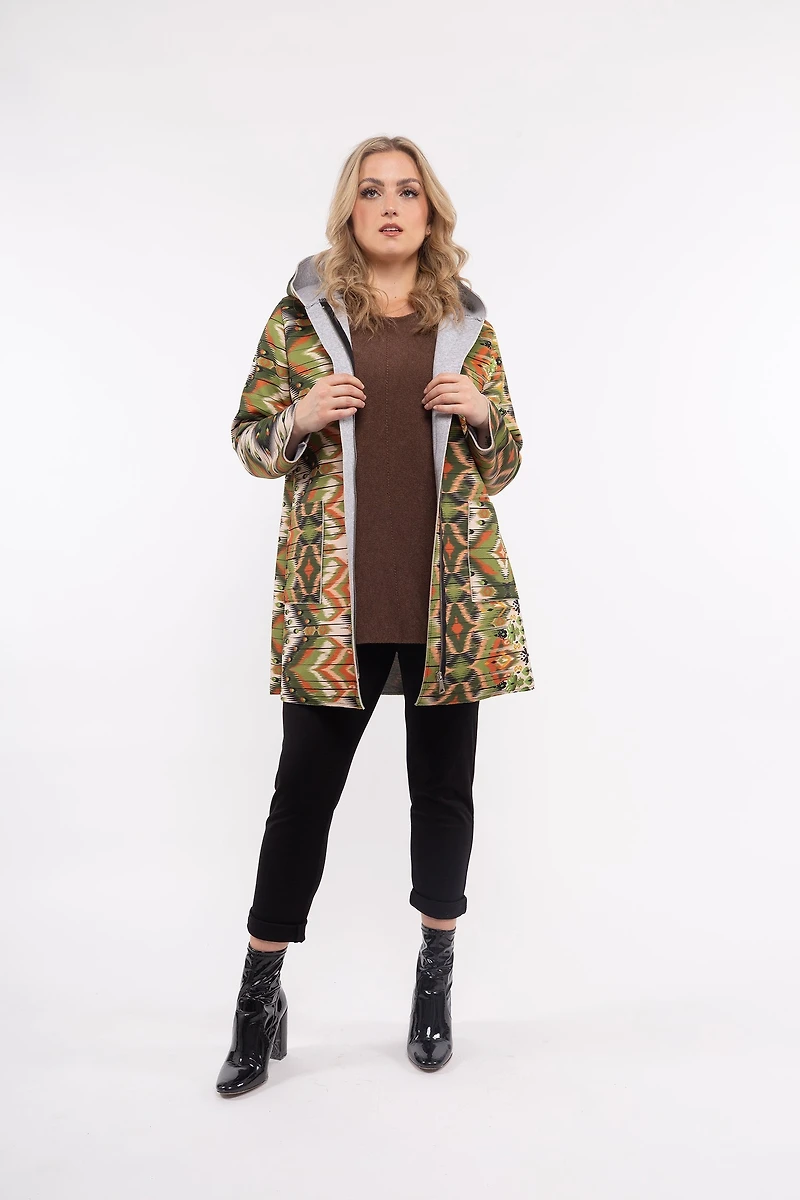 Women’s Knit Long Sleeve Coat | M