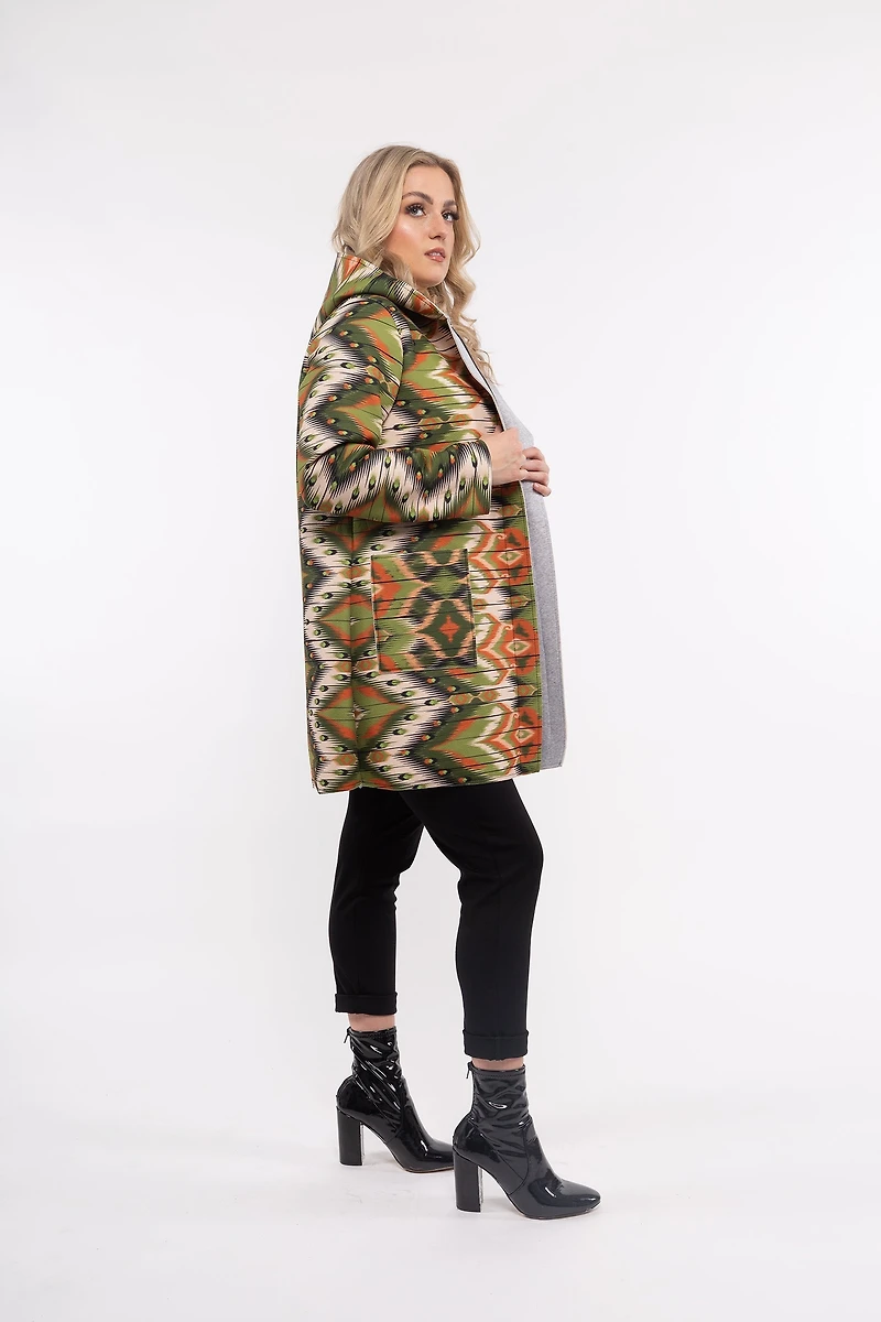 Women’s Knit Long Sleeve Coat | M