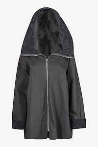 Women's Woven Zip-Up Long Sleeve Jacket | M