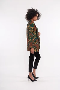Women’s Woven Long Sleeve Blazer | M