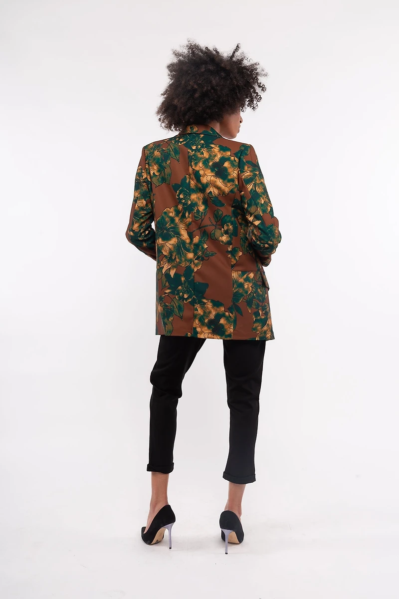 Women’s Woven Long Sleeve Blazer | M