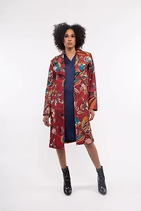 Women’s Knit Long Sleeve Coat | M