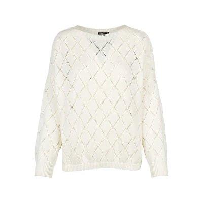 M Made Italy — Women's Knitted Long Sleeve Sweater