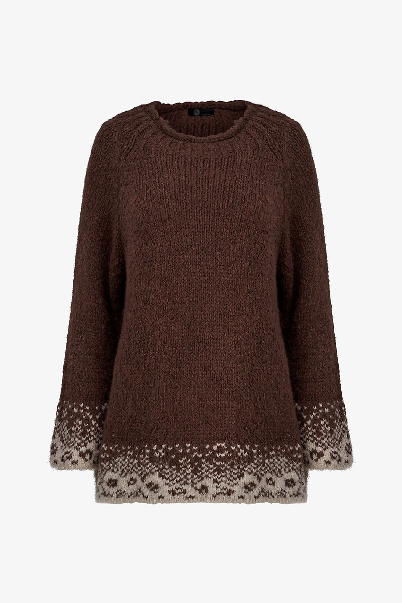 Women's Knit Oversized Sweater | M