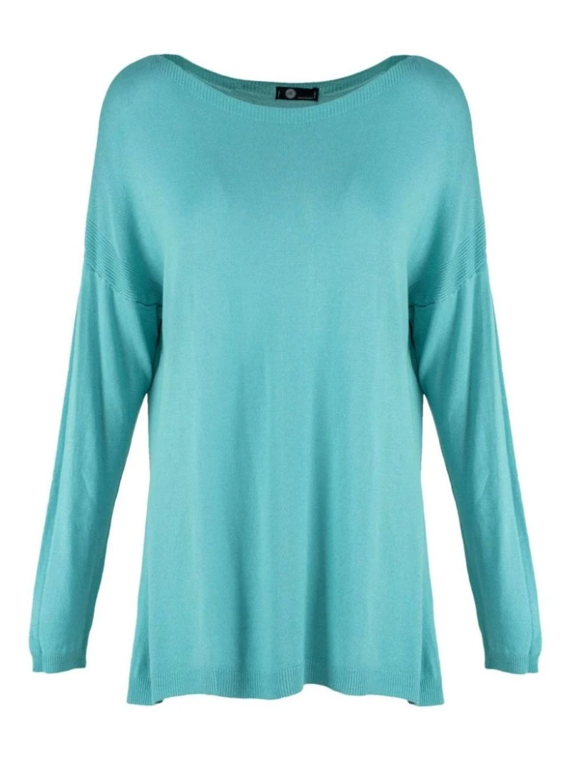 M Made Italy – Ladies Woven Sweater