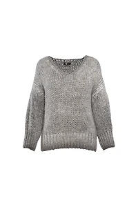 Women’s Knit Long Sleeve Sweater | M