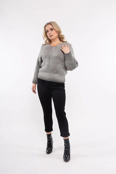 Women’s Knit Long Sleeve Sweater | M