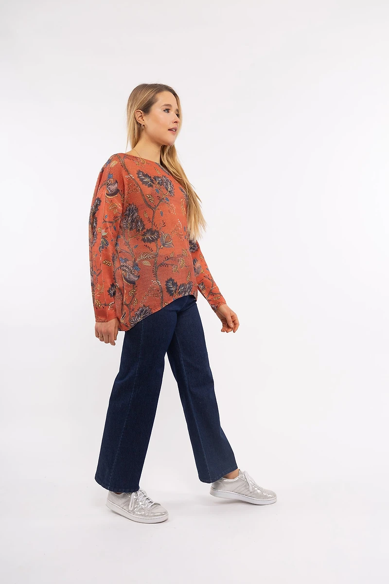 Women’s Knit Long Sleeve Sweater | M