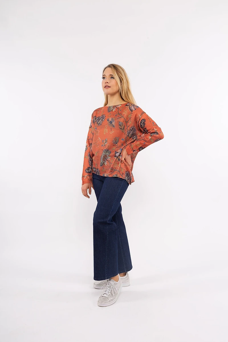 Women’s Knit Long Sleeve Sweater | M