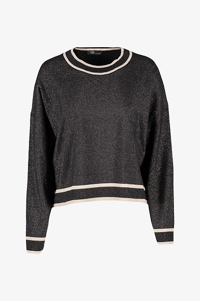 Women's Knit Crew-Neck Sweater | M