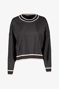 Women's Knit Crew-Neck Sweater | M