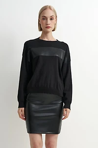 Matte Hide Knit