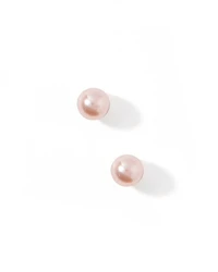 Screwback Stud Earrings Payton Pearl Pink