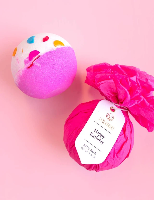 Pink Happy Birthday Bath Balm