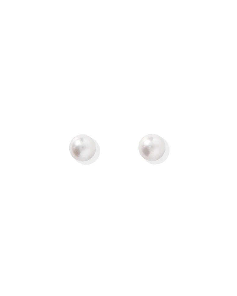 Screwback Stud Earrings Payton Pearl