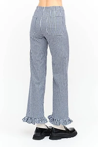 Navy Gingham Paloma Pants