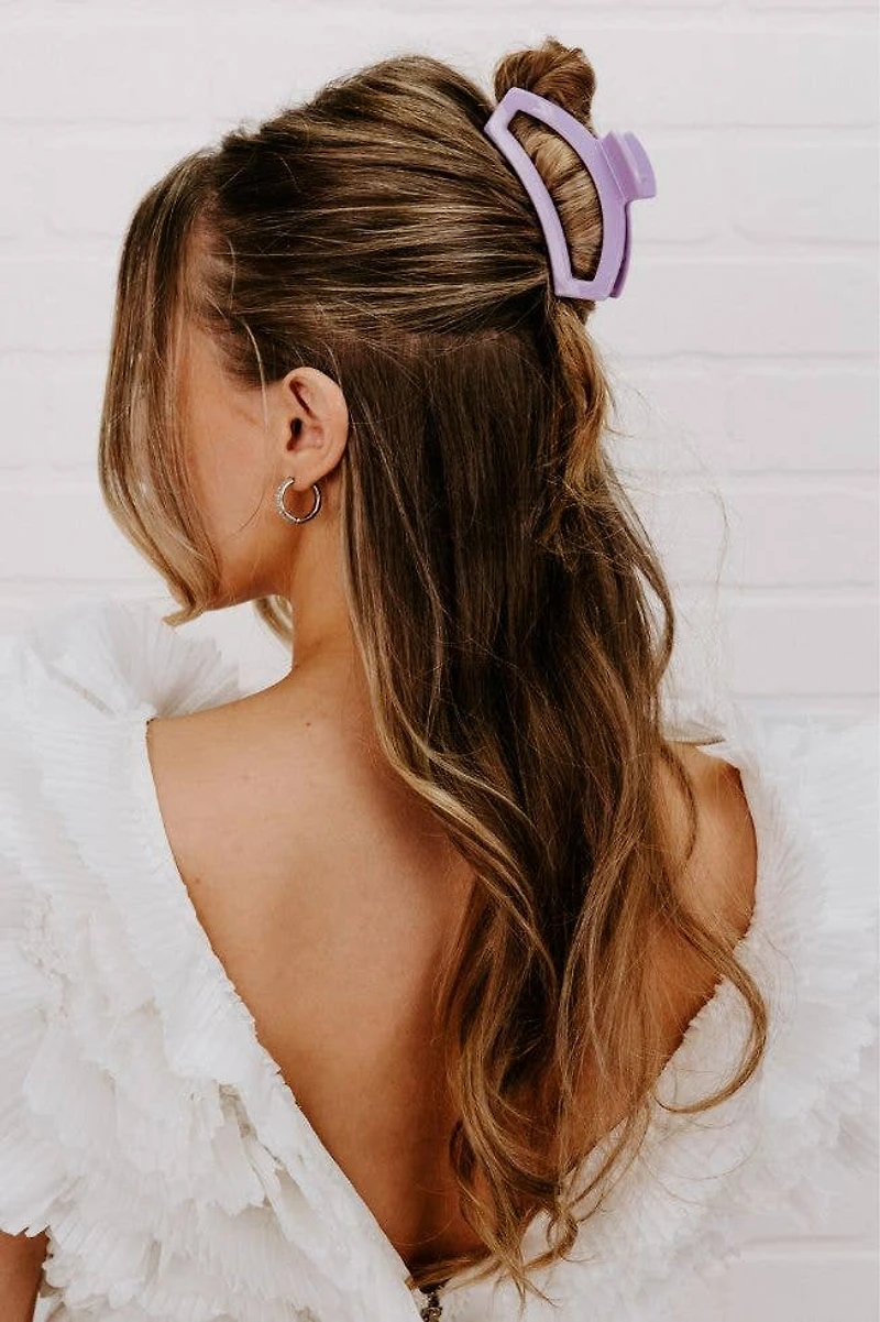 Open Hair Clip | Med. | Lilac