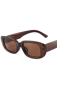 Brown Square Sunglasses