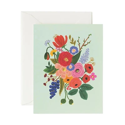 Garden Party Mint Card