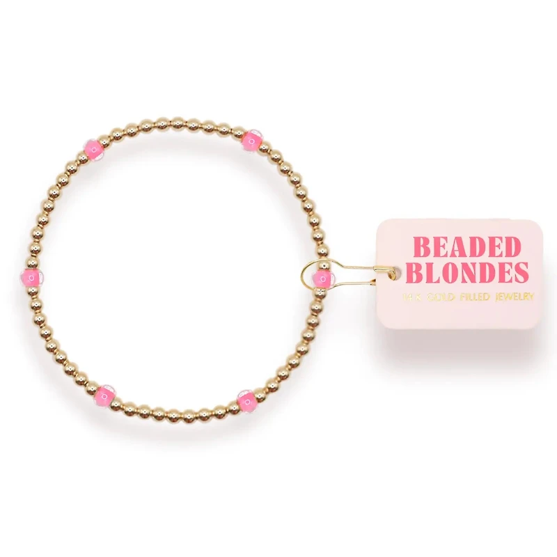 Hot Pink Poppi Bracelet - Petite