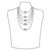18K Gold Paperclip Chain Necklace