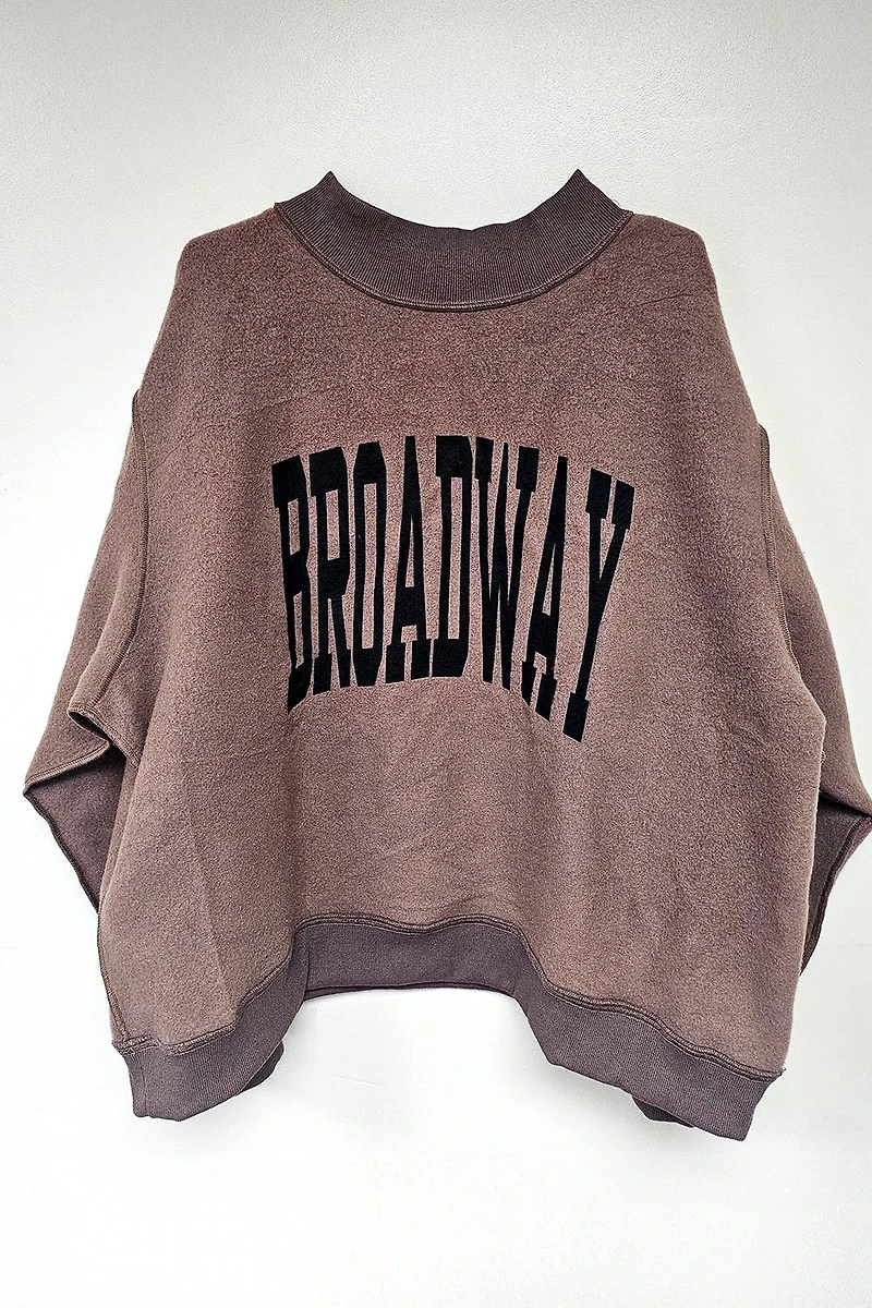 Nashville Reversible Mock-Neck Sweatshirt