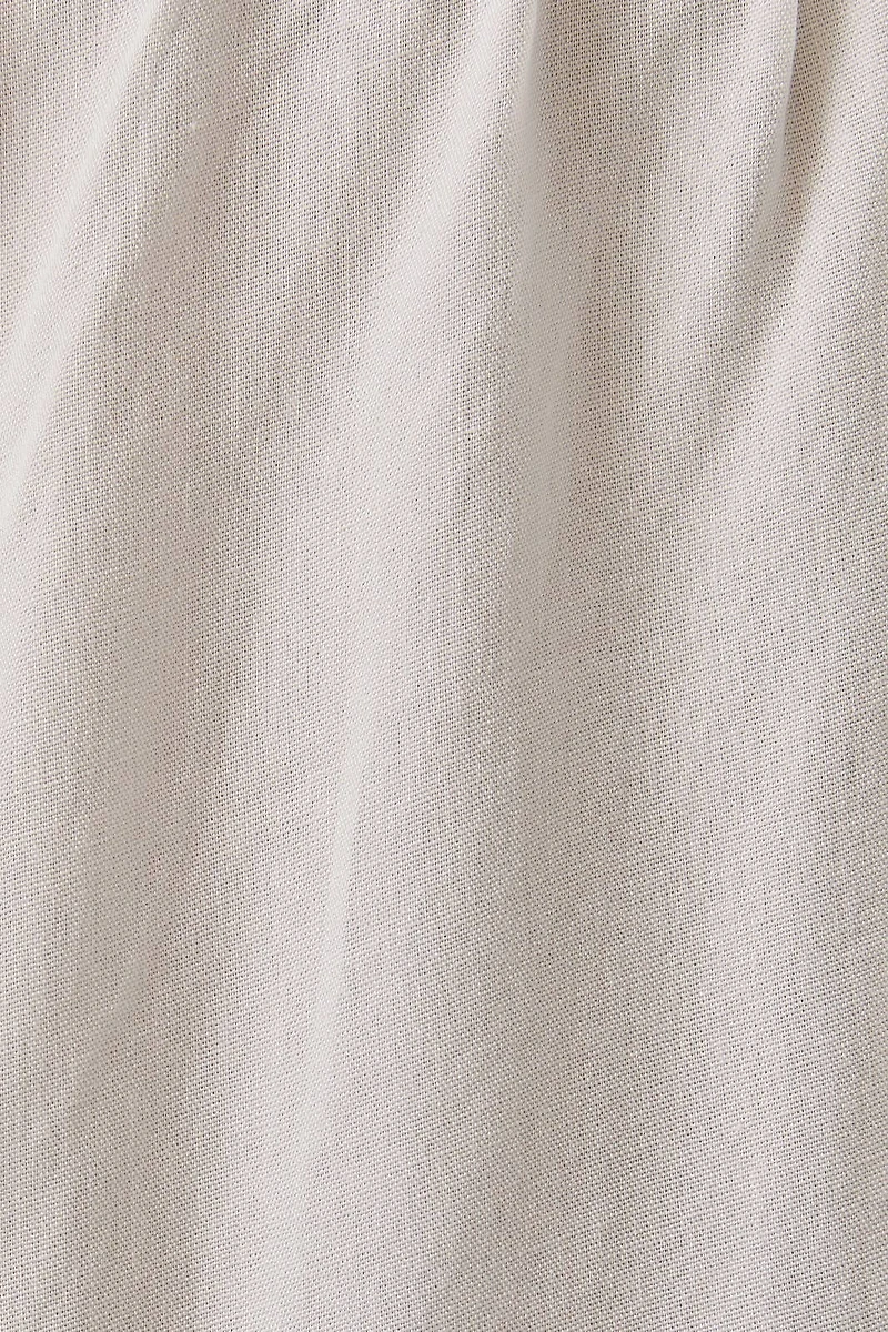 White Lace Trim Top