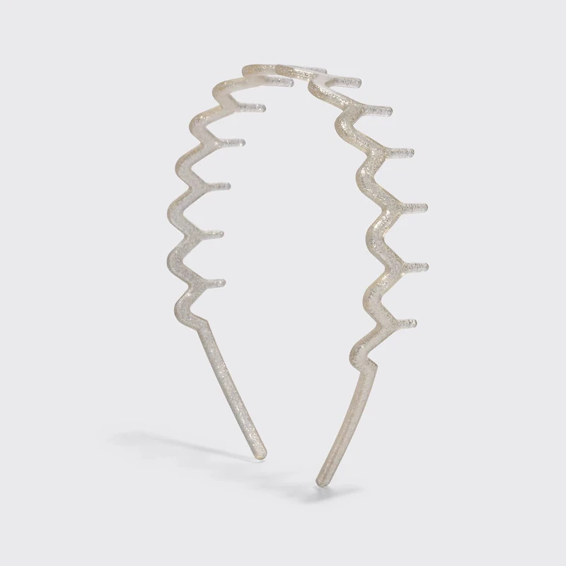 Recycled Plastic Zigzag Headbands 2pc Set