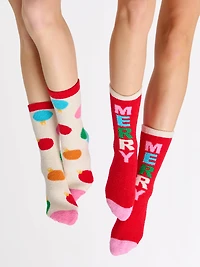 "MERRY" SOCKS