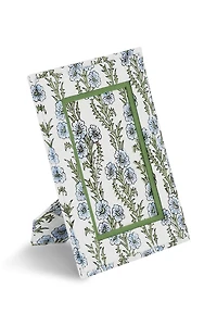 Blue & Green Floral Picture Frame