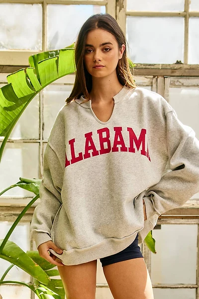 Alabama Reversible Oversized Pullover