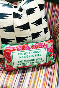 Expensive Needlepoint Pillow