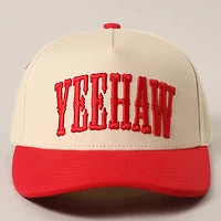 YEEHAW Trucker Hat/ Red