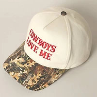 Cowboy Love Me Embroidery Camo