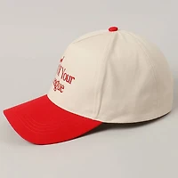 Red Sorry Out Of Your League Embroidery Baseball Cap