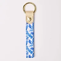 Key Fob Skinny Porcelain Vines