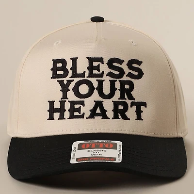 Bless Your Heart Trucker Hat/ Black
