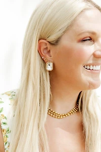 Screwback Stud Earrings Payton Pearl 3mm